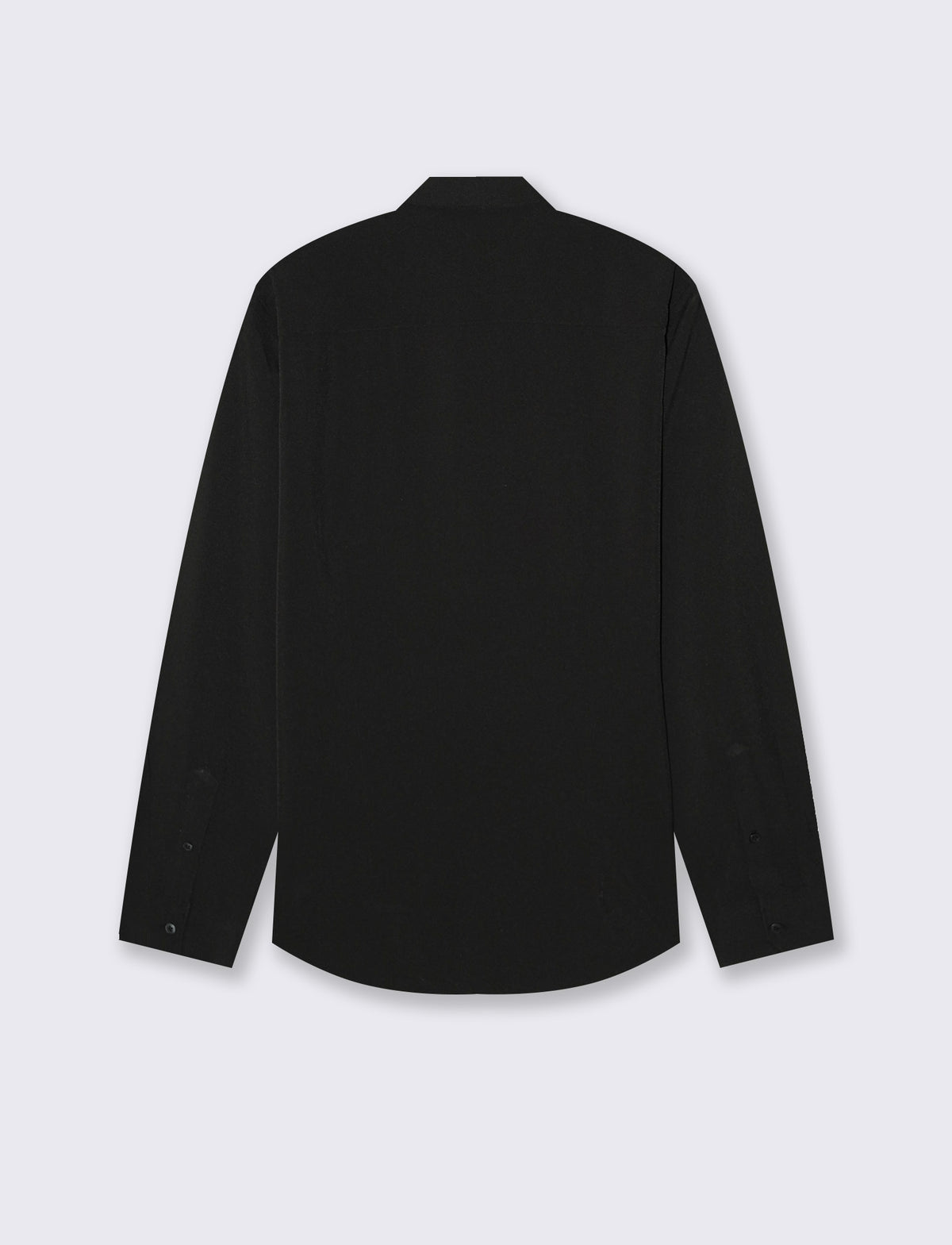 CAMICIA SLIM FIT TESSUTO TECNICO - Nero