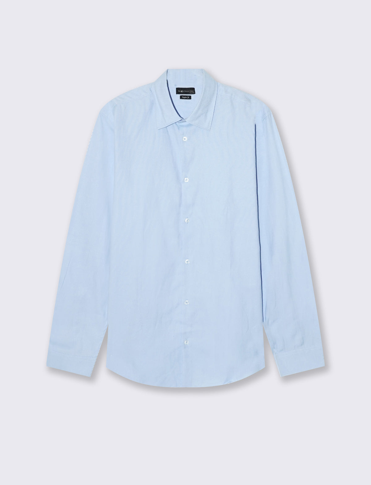 CAMICIA OXFORD REGULAR FIT - Celeste