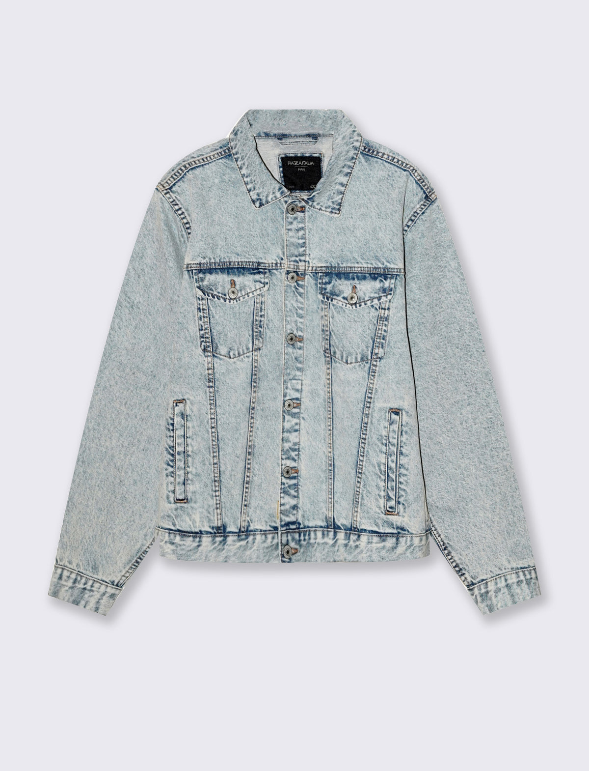 GIUBBOTTO IN DENIM - Denim chiaro