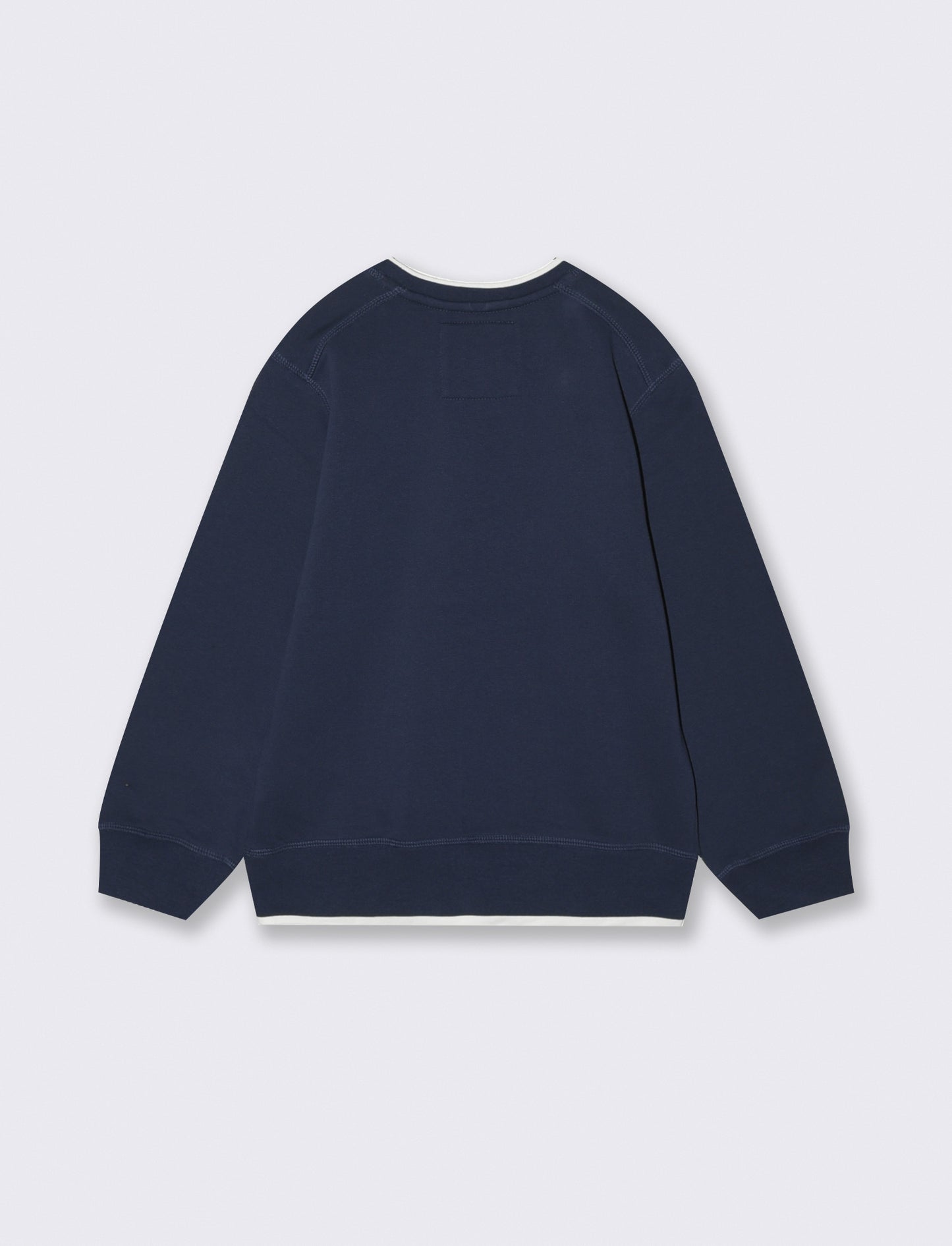 FELPA GIROCOLLO - Blu