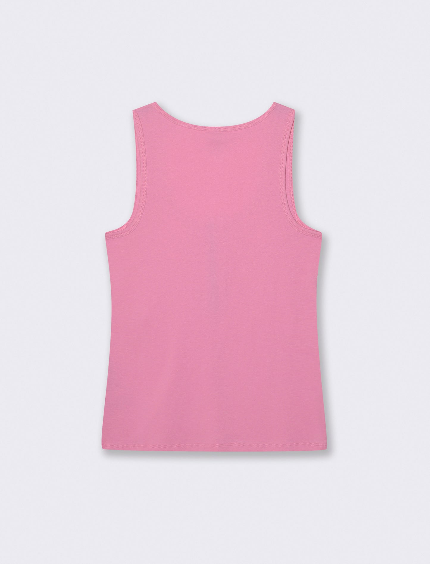 Canotta a coste con zip - Rosa big bubble
