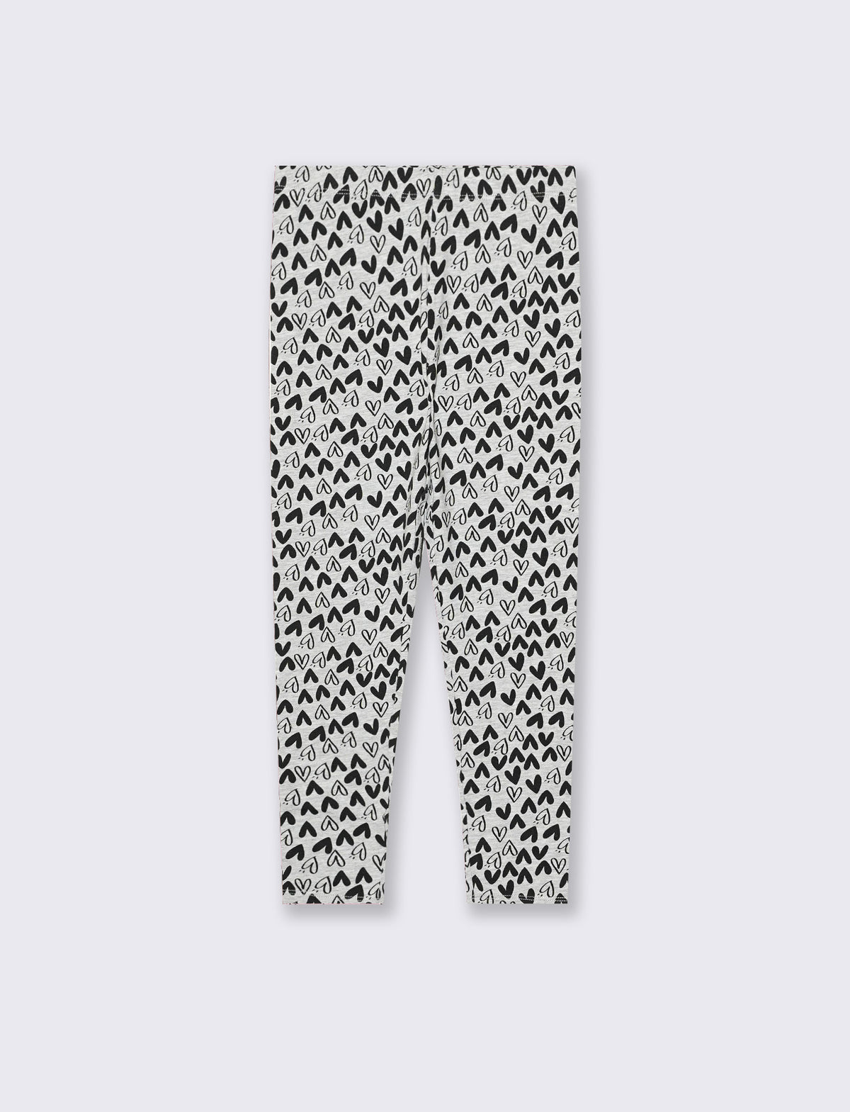Leggings lungo con stampa all over - Grigio