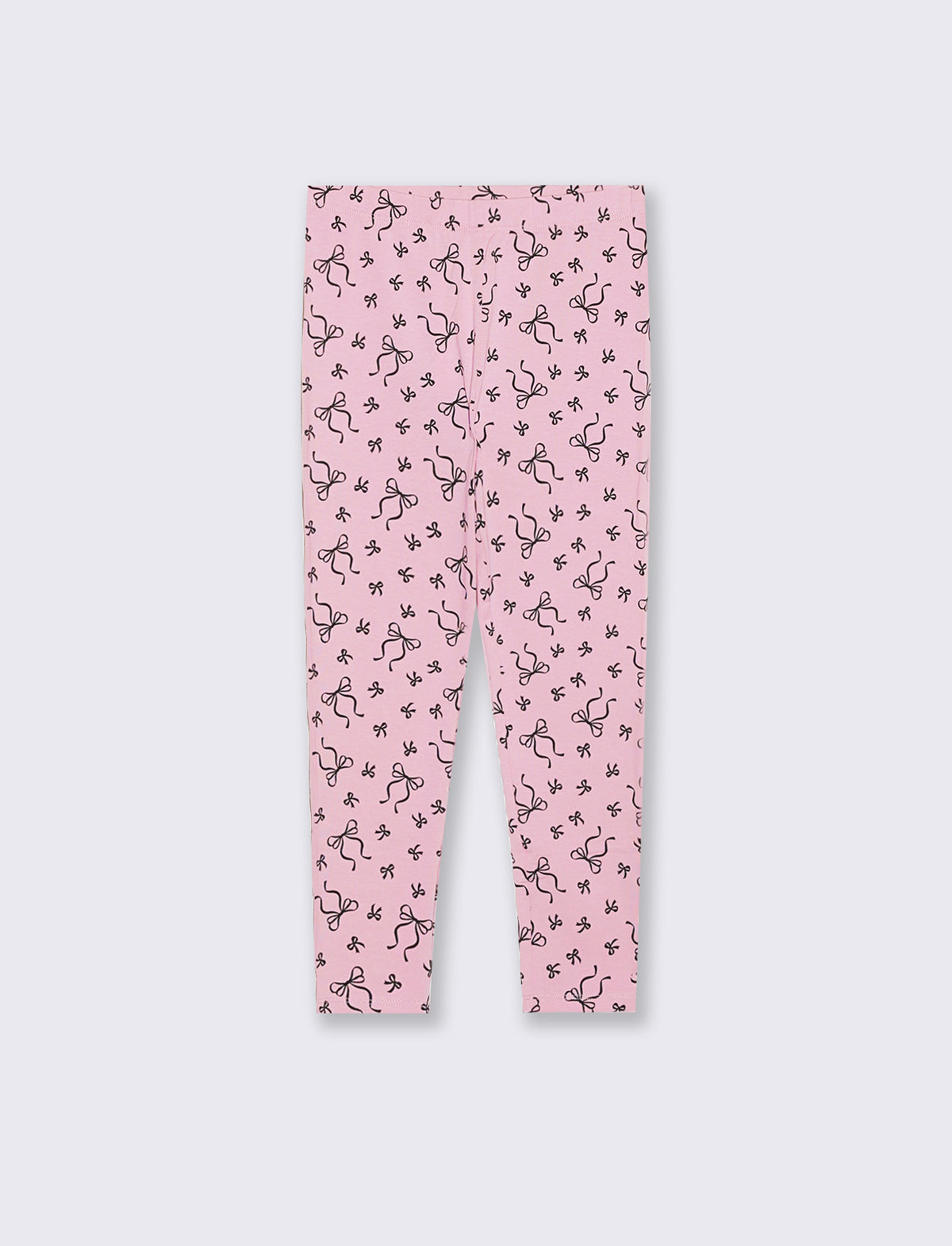 Leggings lungo con stampa all over - Rosa