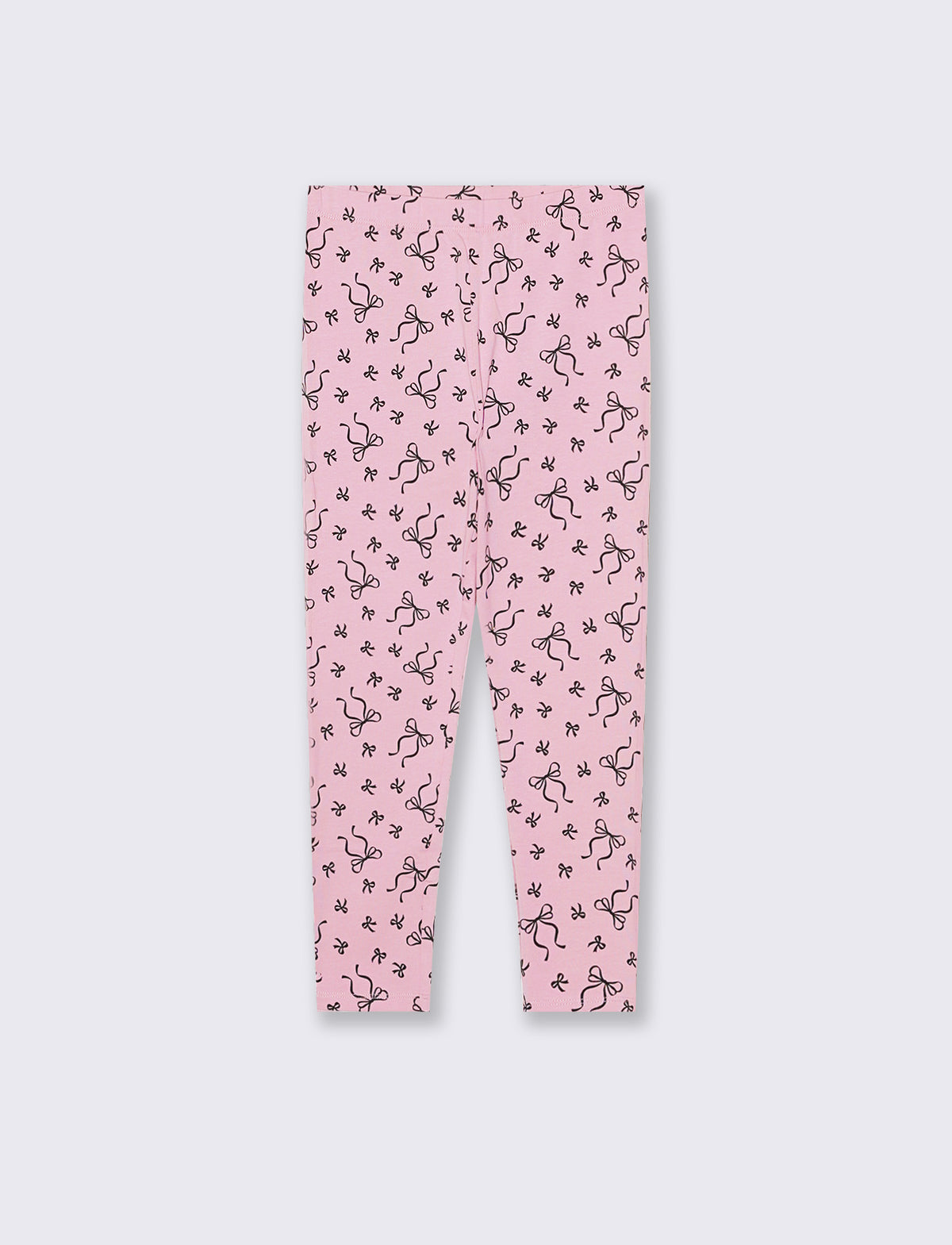 Leggings lungo con stampa all over - Rosa