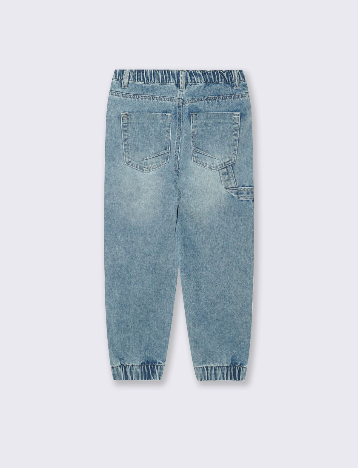 Jogger in denim. - Denim chiaro