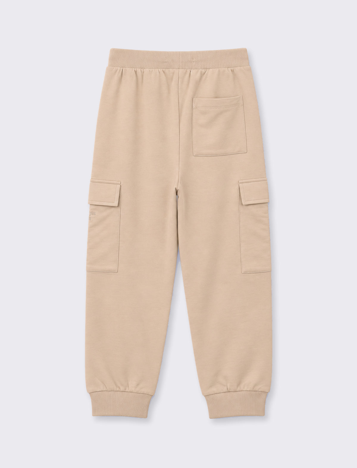 JOGGER CON TASCONI - Beige