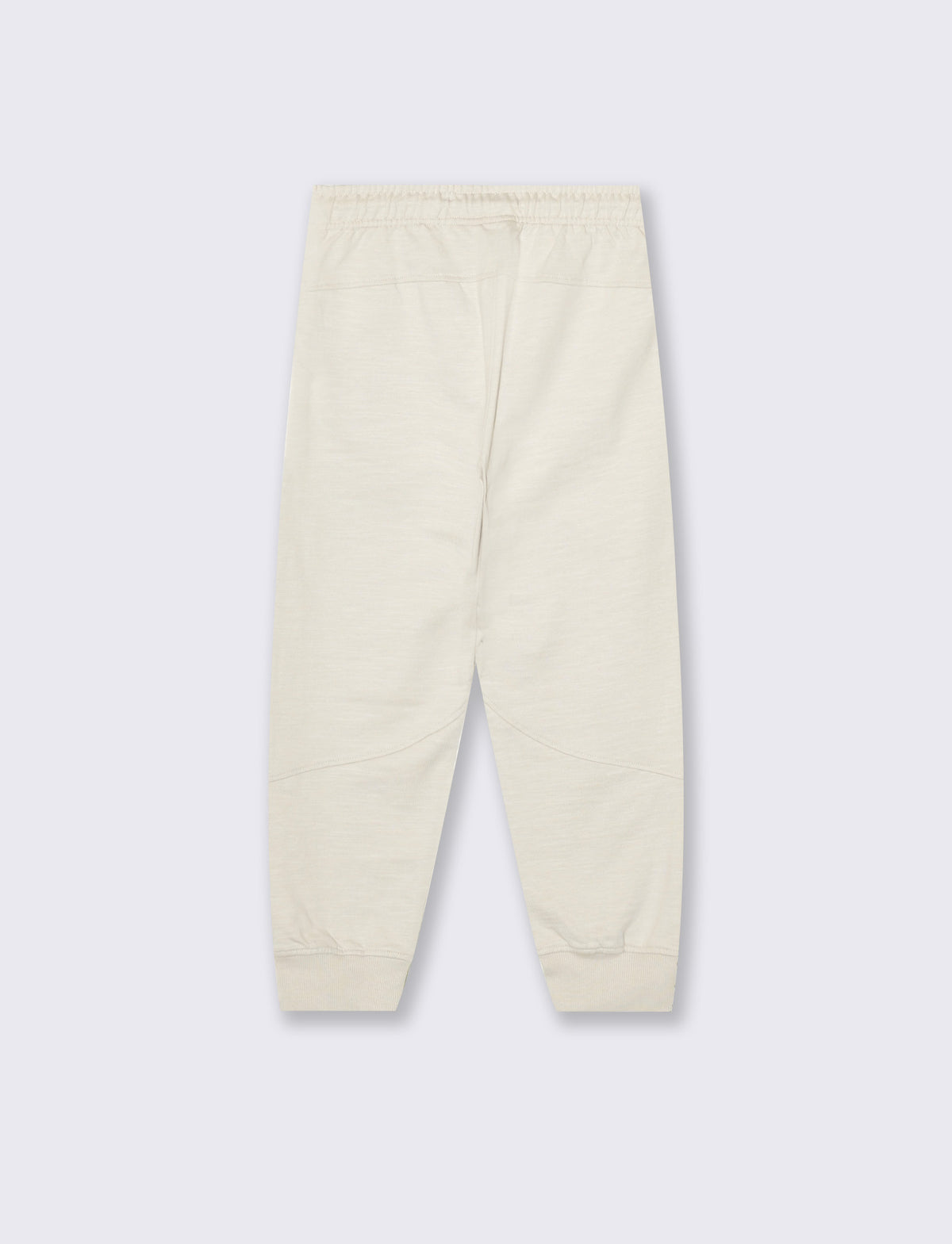 Jogger  in felpa fiammata - Beige