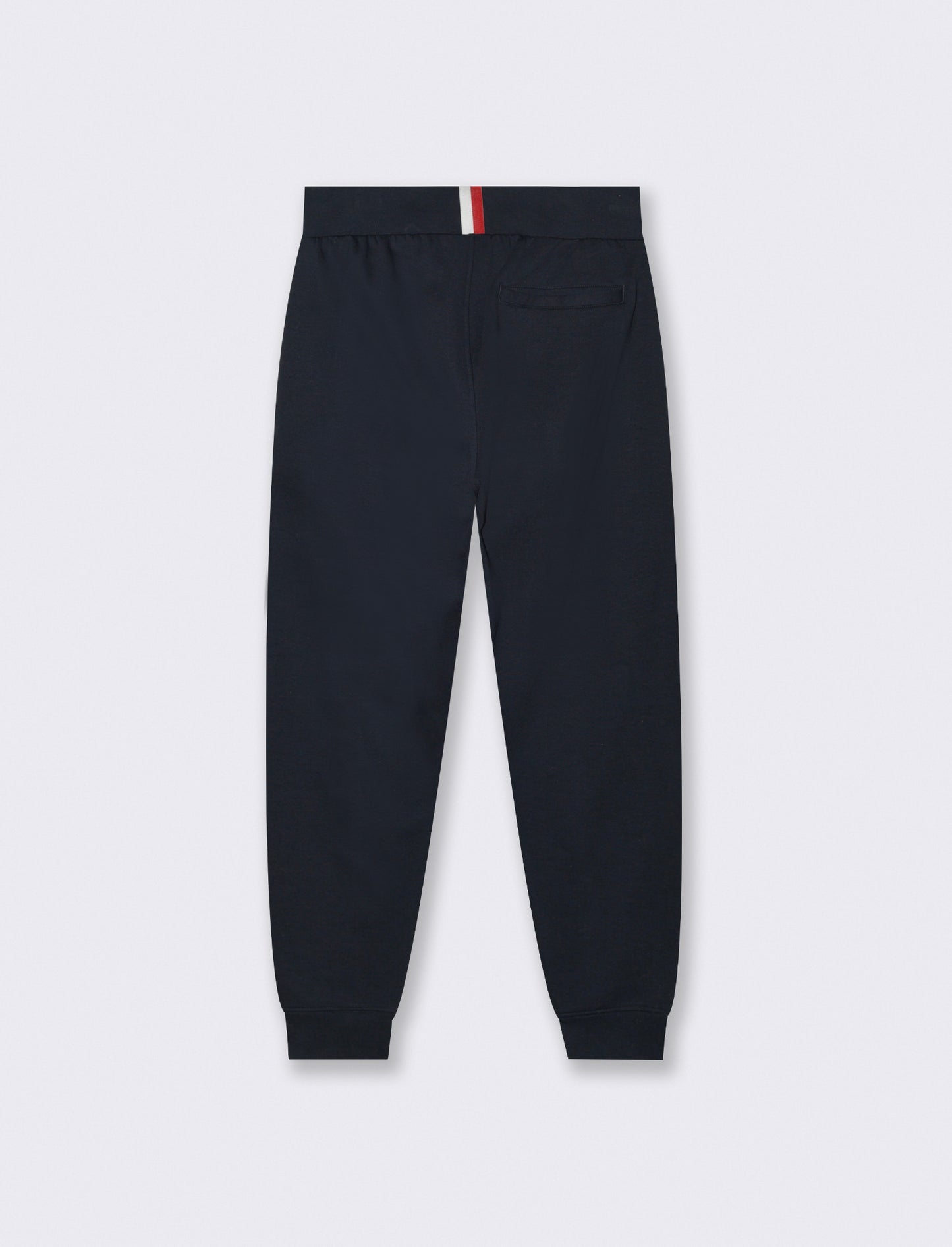 PANTALONI JOGGER IN FELPA CON RICAMO - Blu