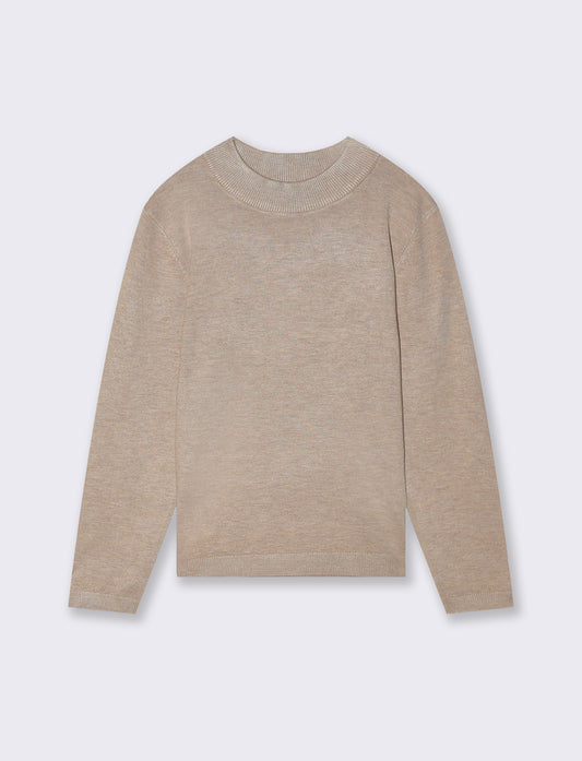 MAGLIA viscosa nylon - Beige