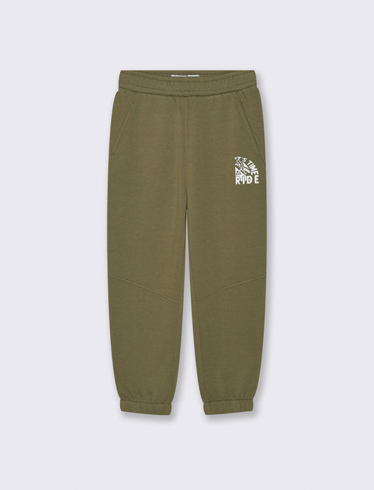JOGGER GARZATO - Verde