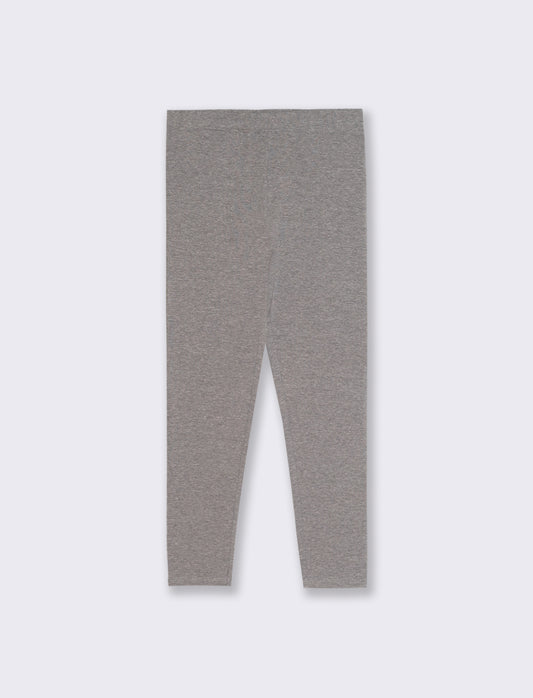 Leggings garzato - Grigio mel.