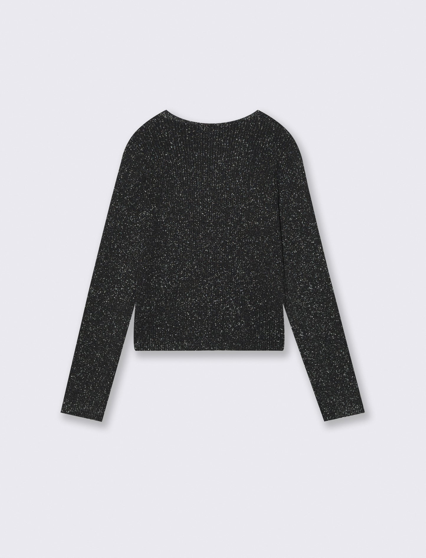 Maglia cardigan scollo a V - Nero