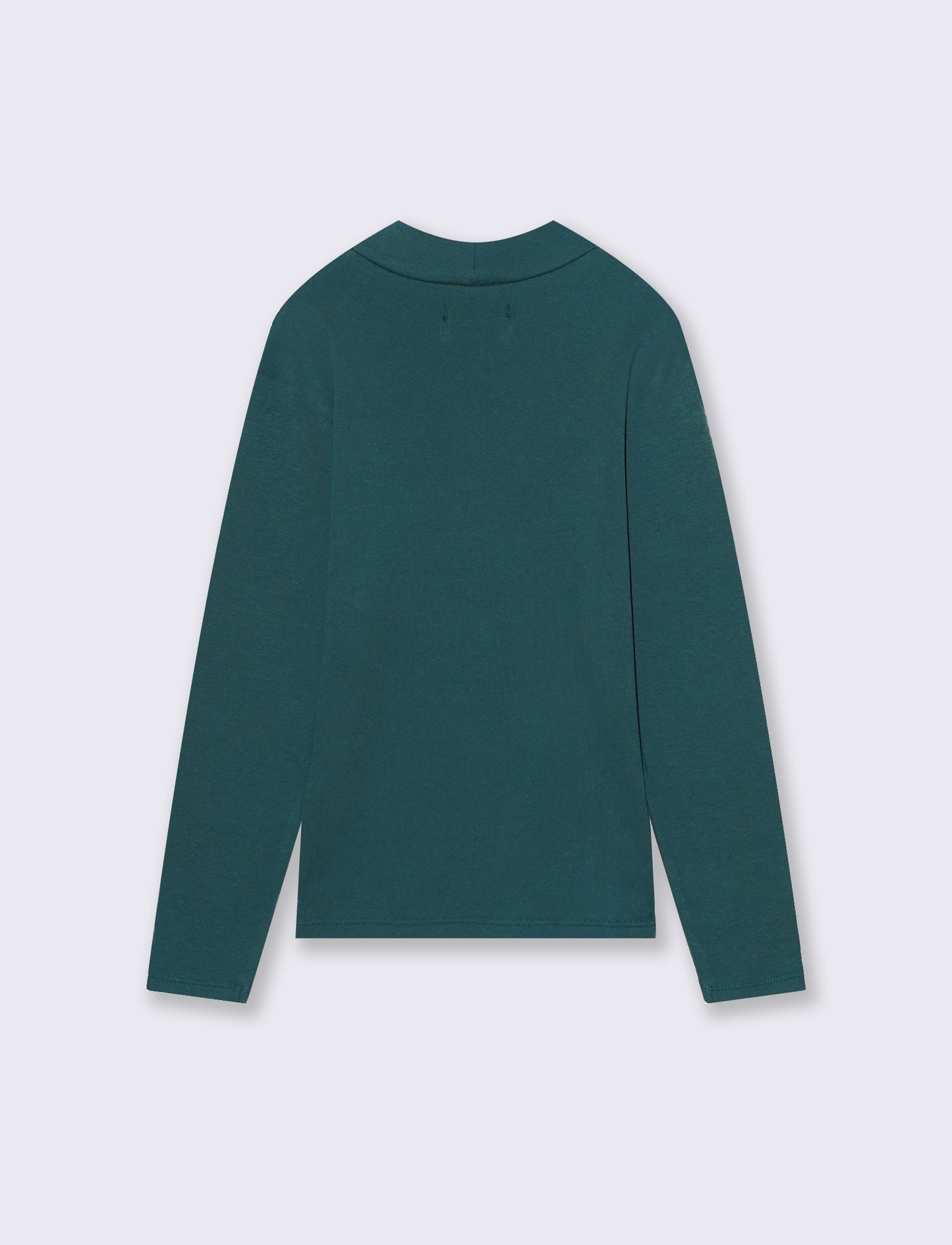 T-shirt mezzo collo caldo cotone. - Ottanio