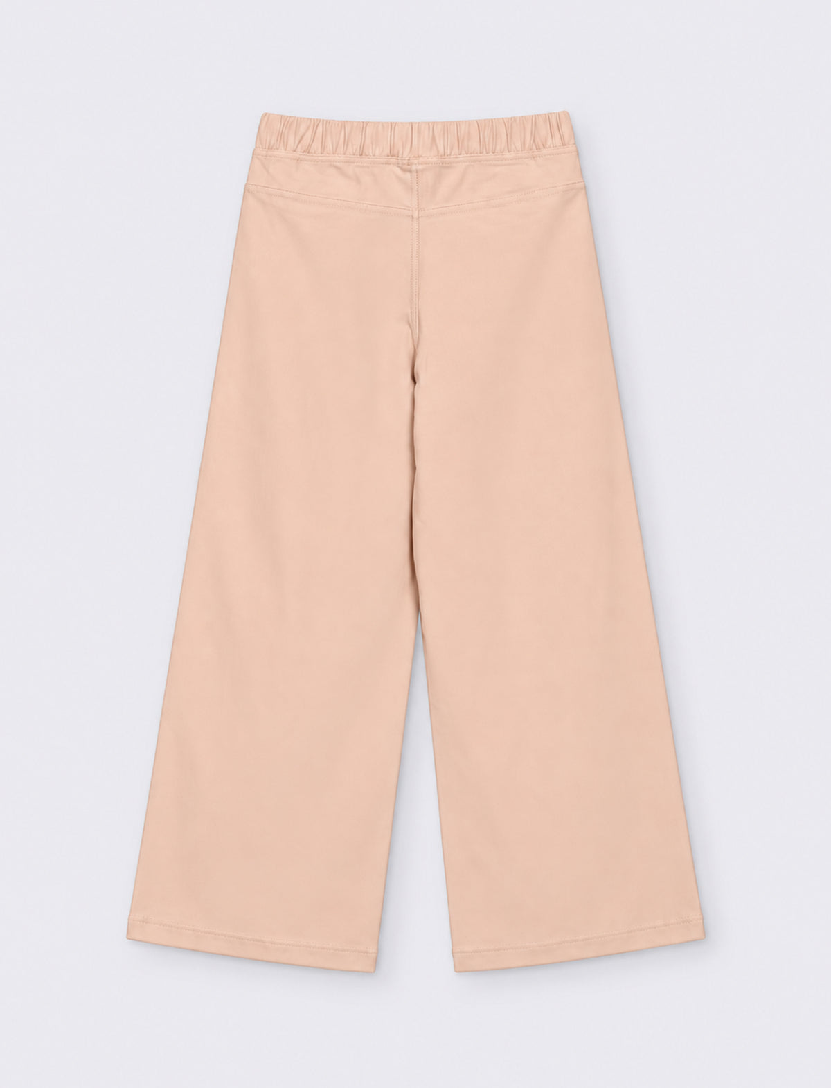 Pantalone gamba ampia - Beige