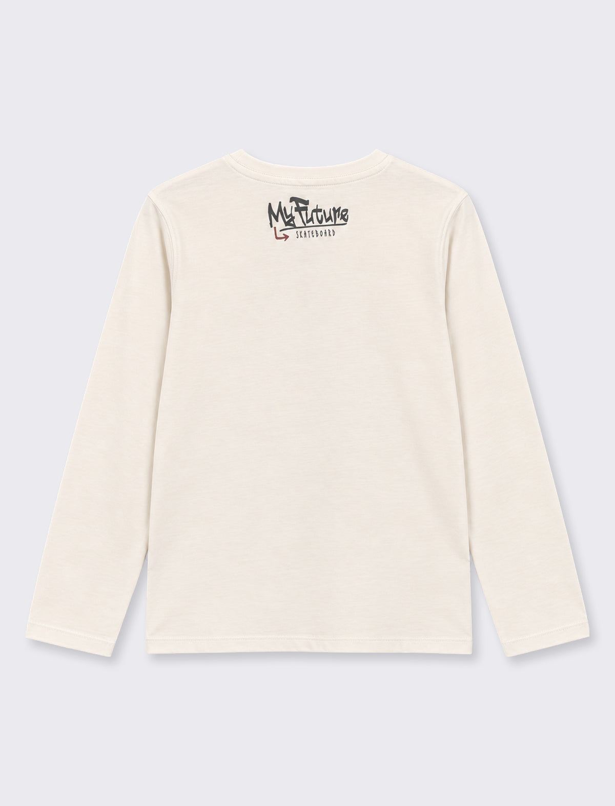 T-shirt in cotone - Bianco latte