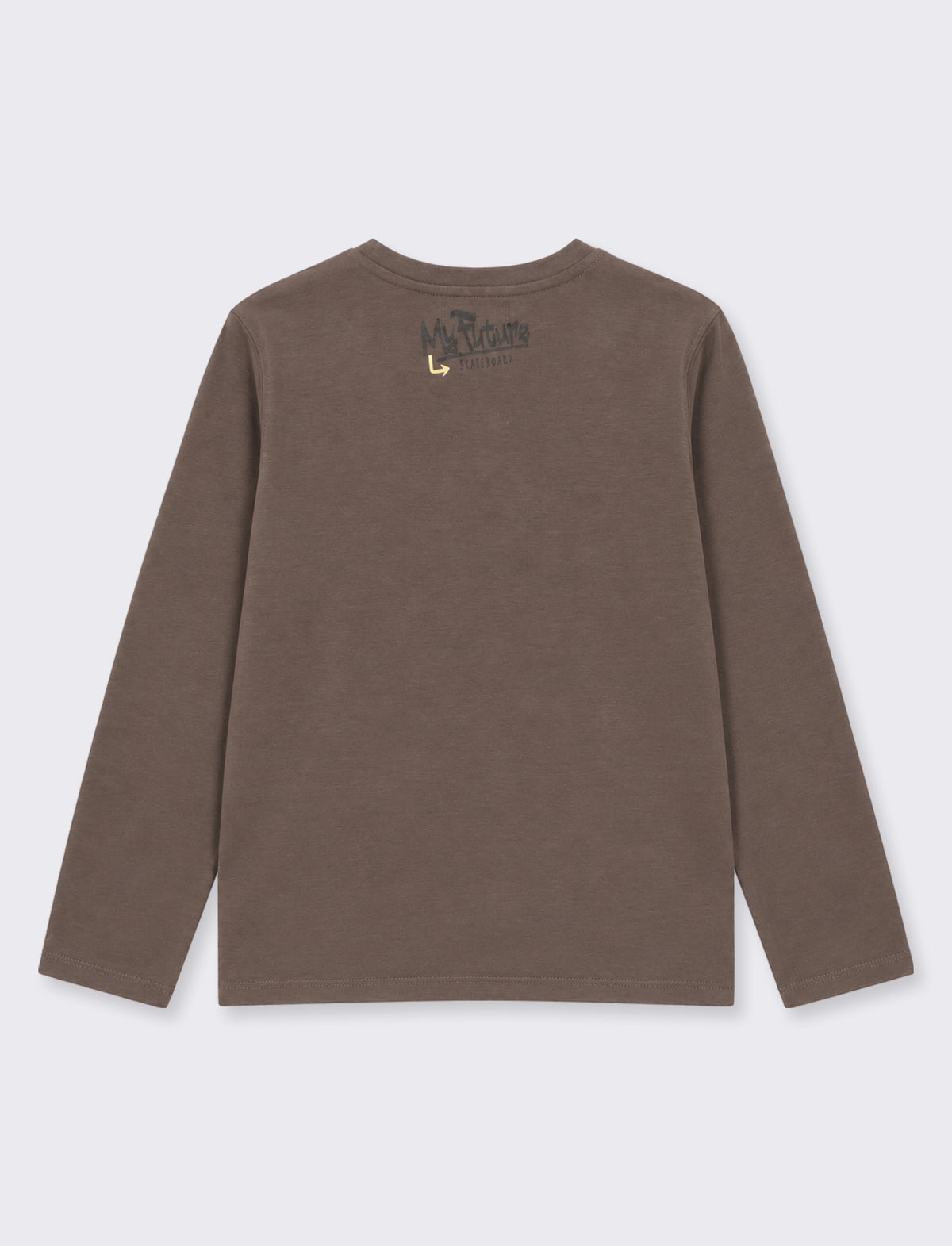 T-shirt in cotone - Grigio piombo