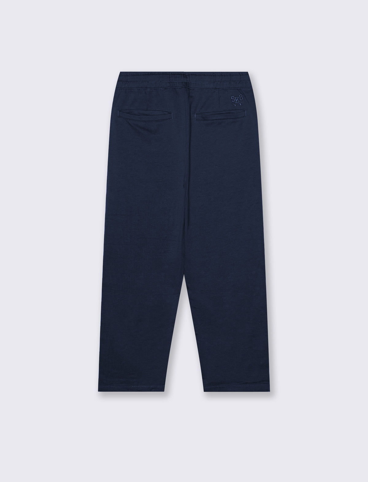 Pantalone con coulisse. - Blu