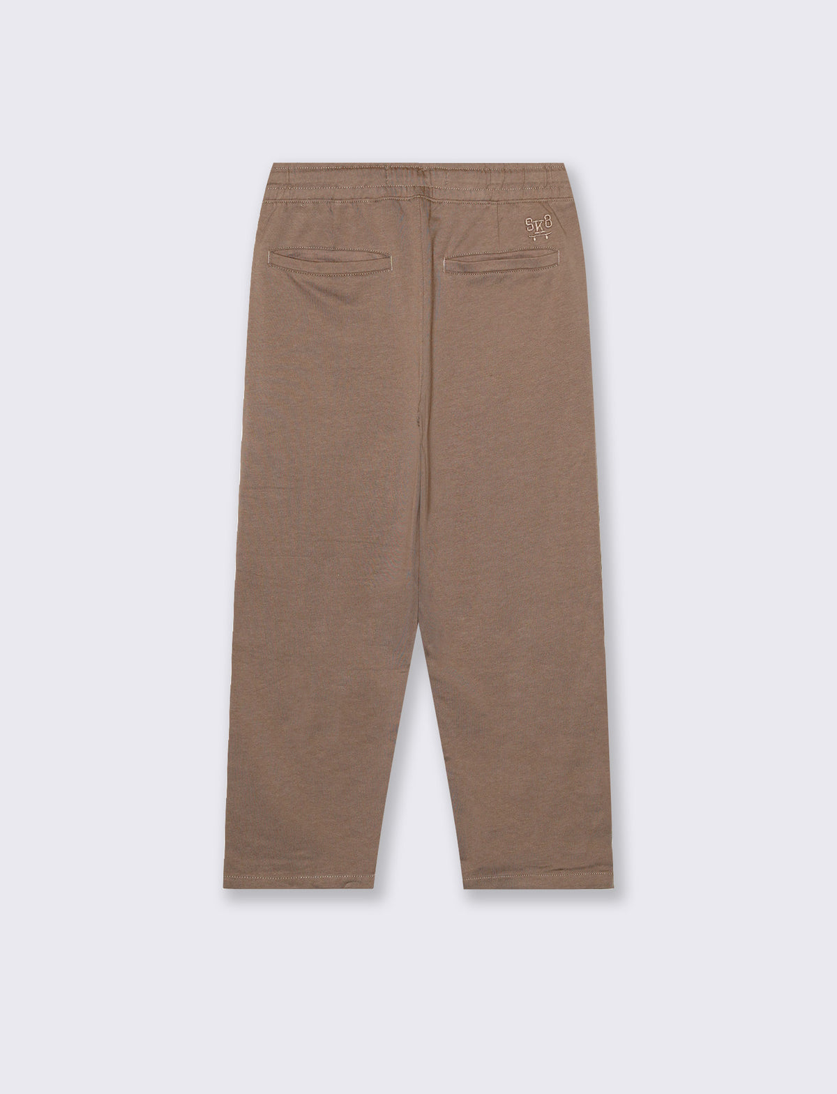 Pantalone con coulisse. - Grigio talpa
