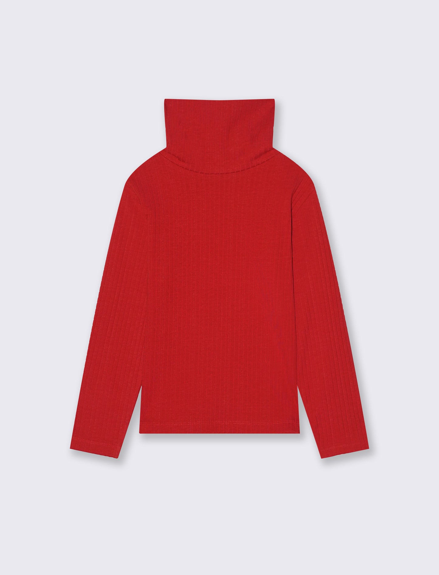 Maglia collo alto - Rosso