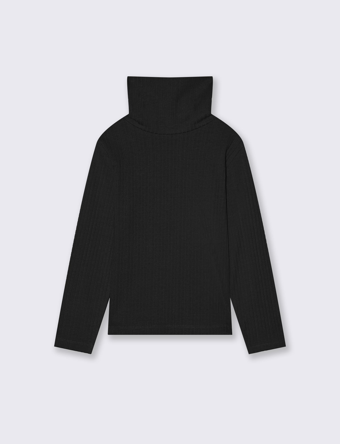 Maglia collo alto - Nero