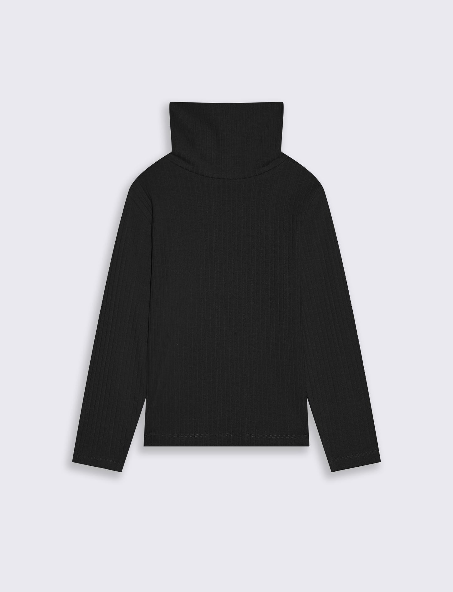 Maglia collo alto - Nero