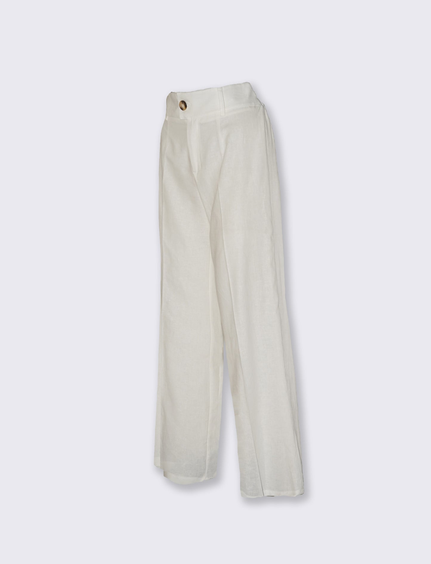 PANTALONI PALAZZO - Bianco latte