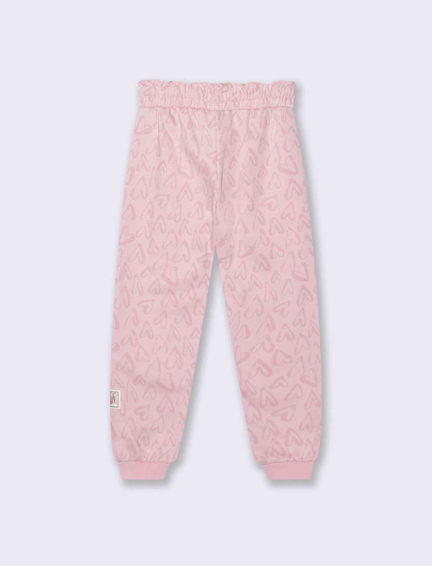 Jogger stampato - Rosa