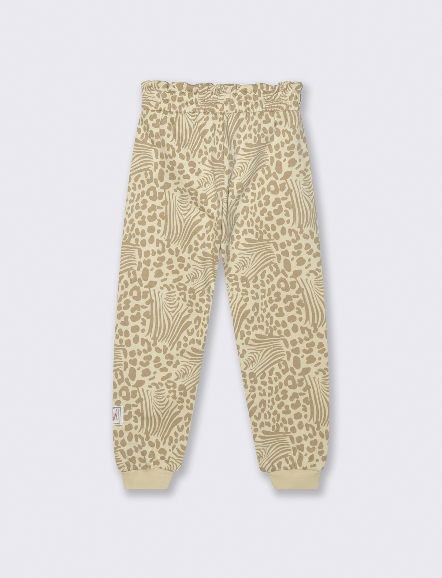 Jogger stampato - Beige
