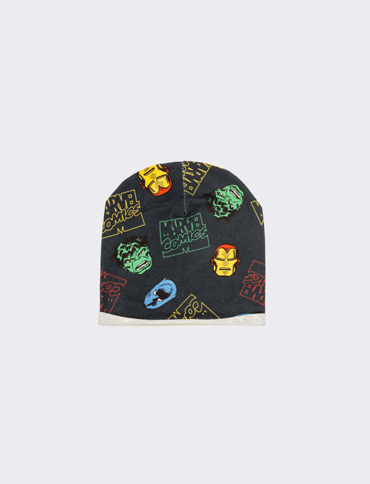 Cappello cuffia in jersey varie licenze bambino - Grigio