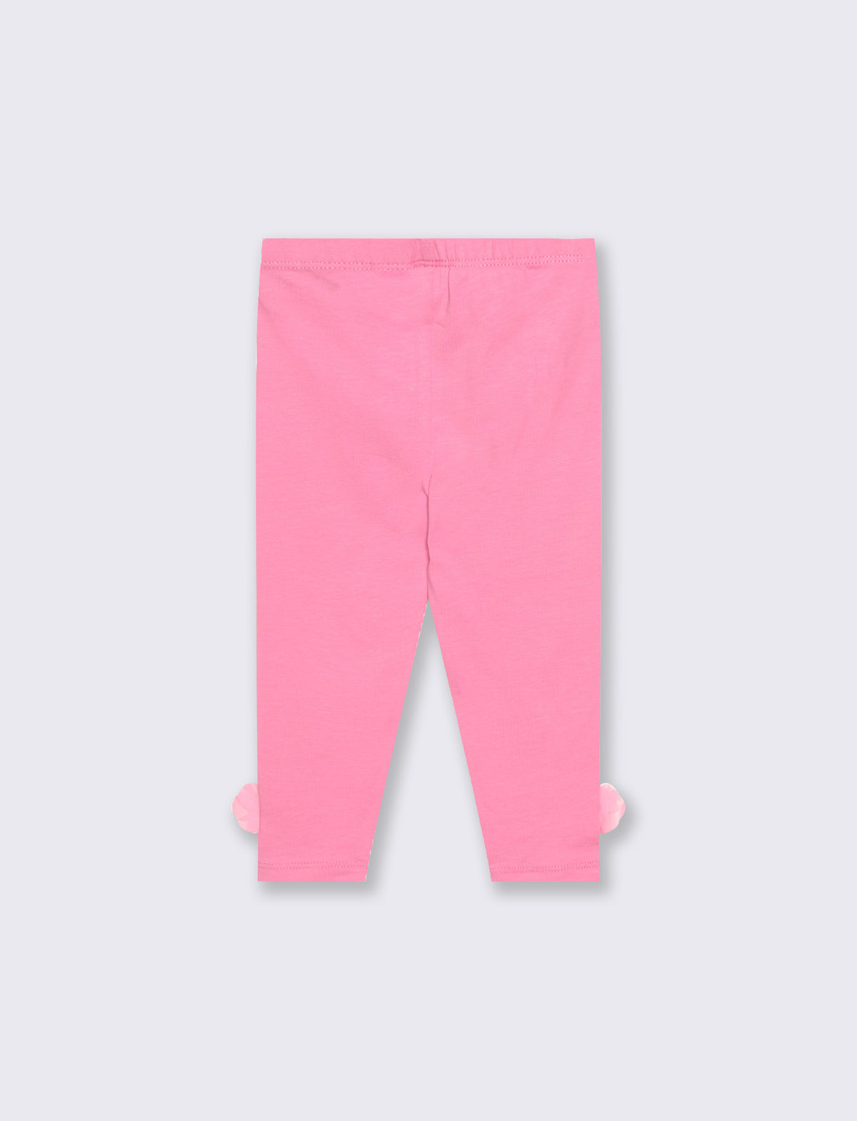 Leggings con applicazioni - Rosa candy