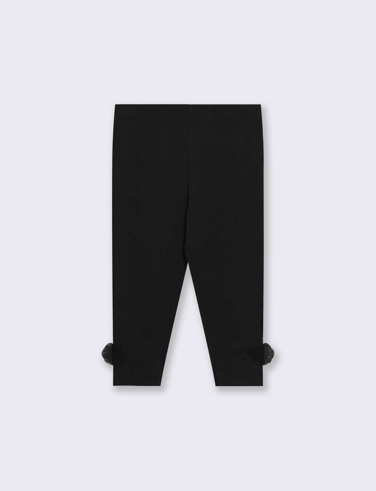 Leggings con applicazioni - Nero