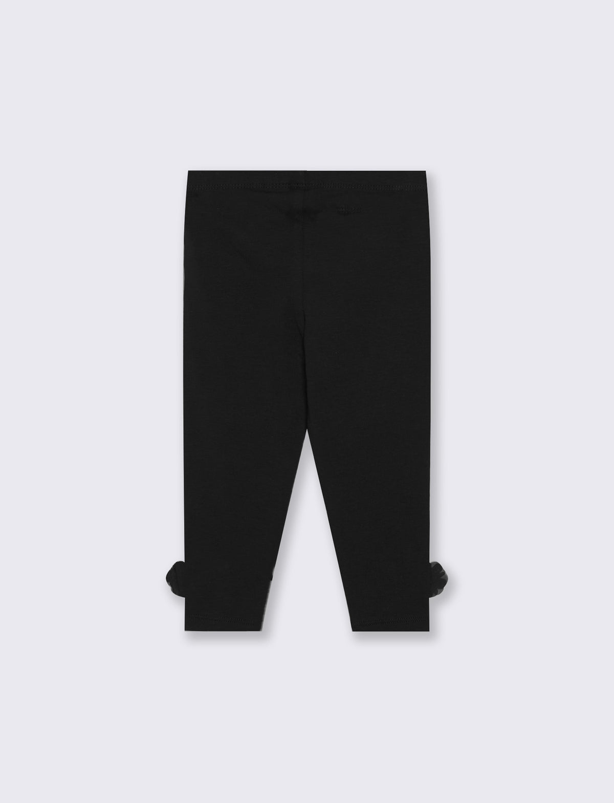 Leggings con applicazioni - Nero
