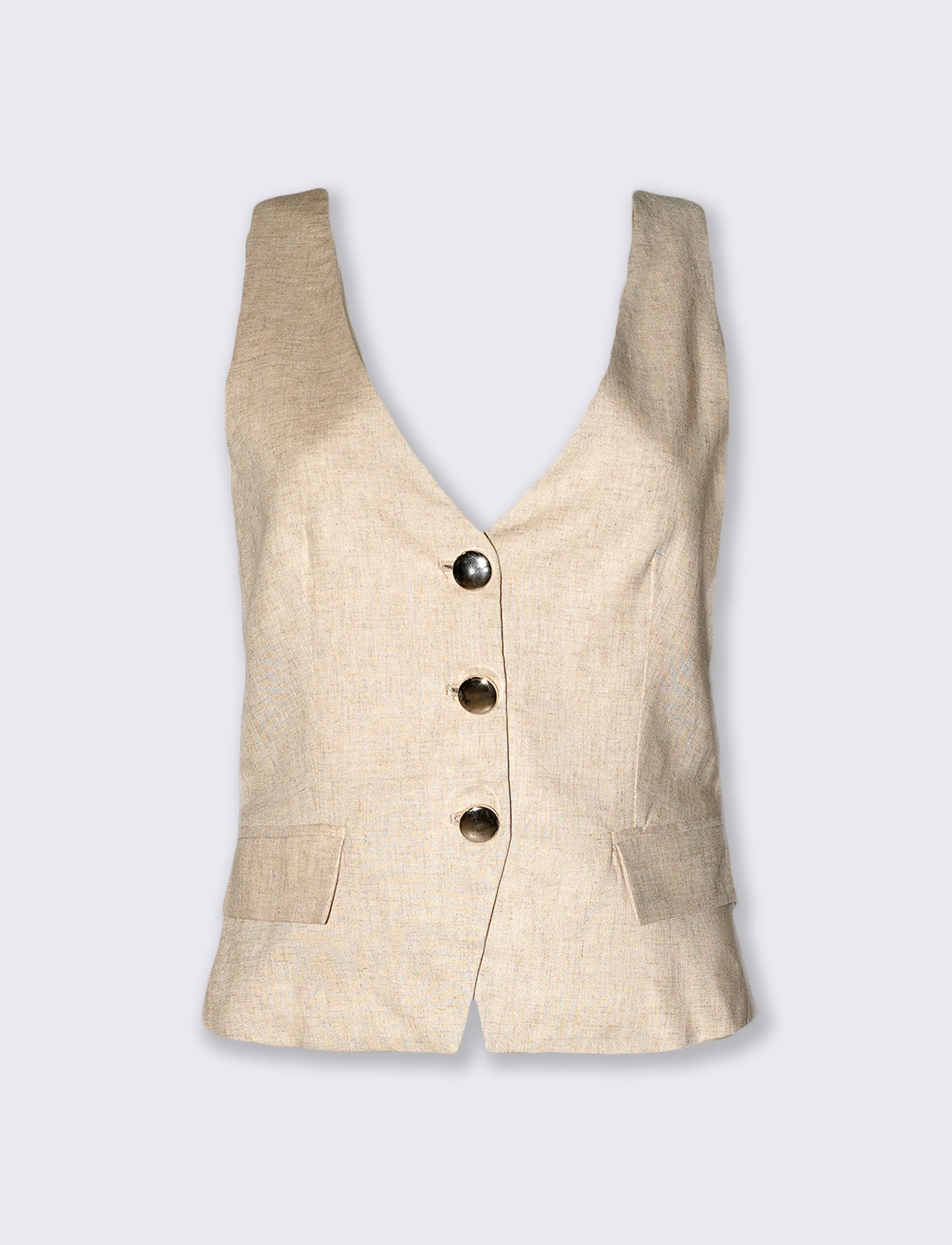 GILET CORTO - Beige