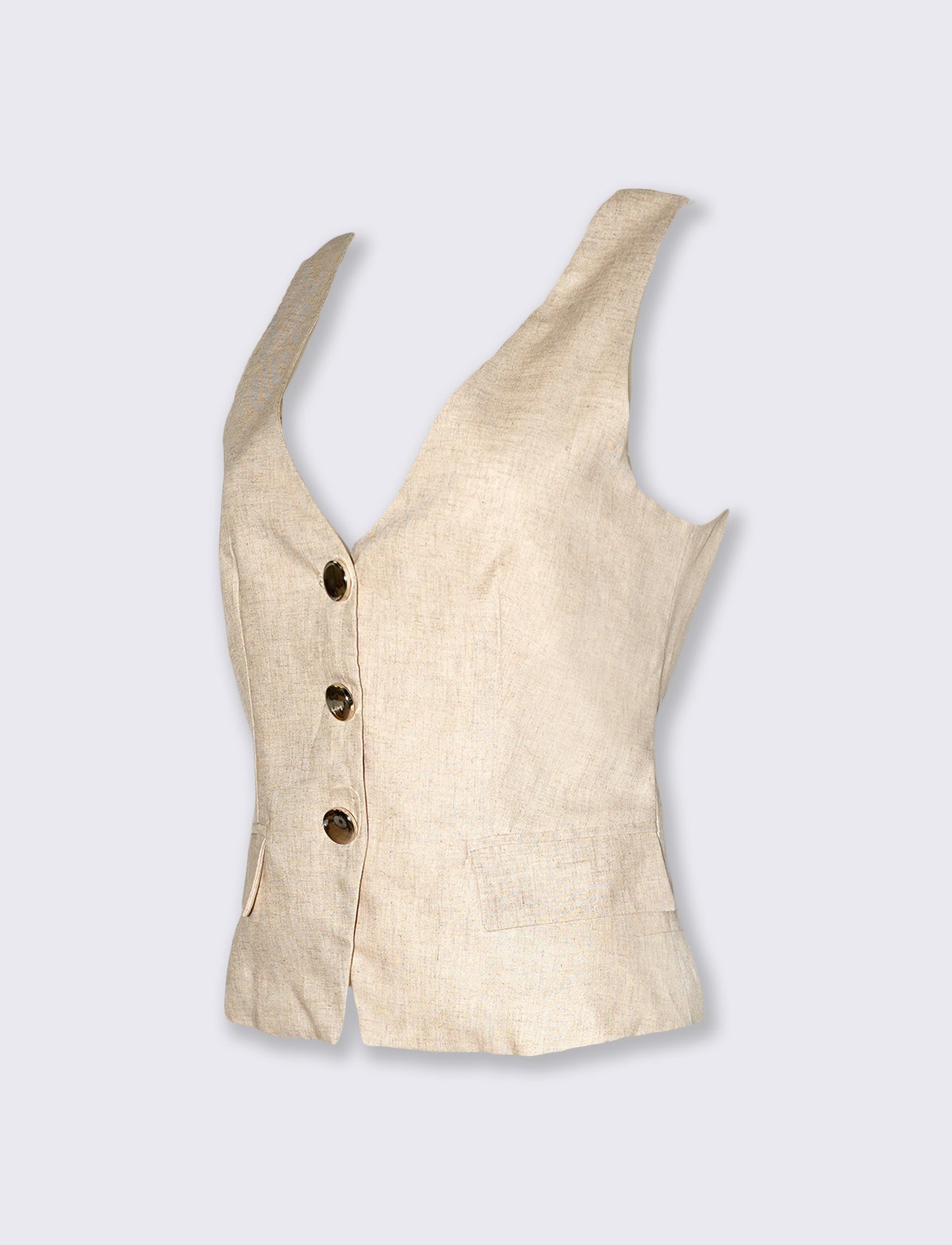 GILET CORTO - Beige