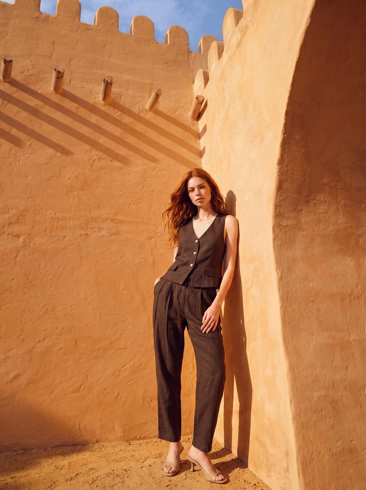 Gilet corto scollo a v per donna - Caffe'