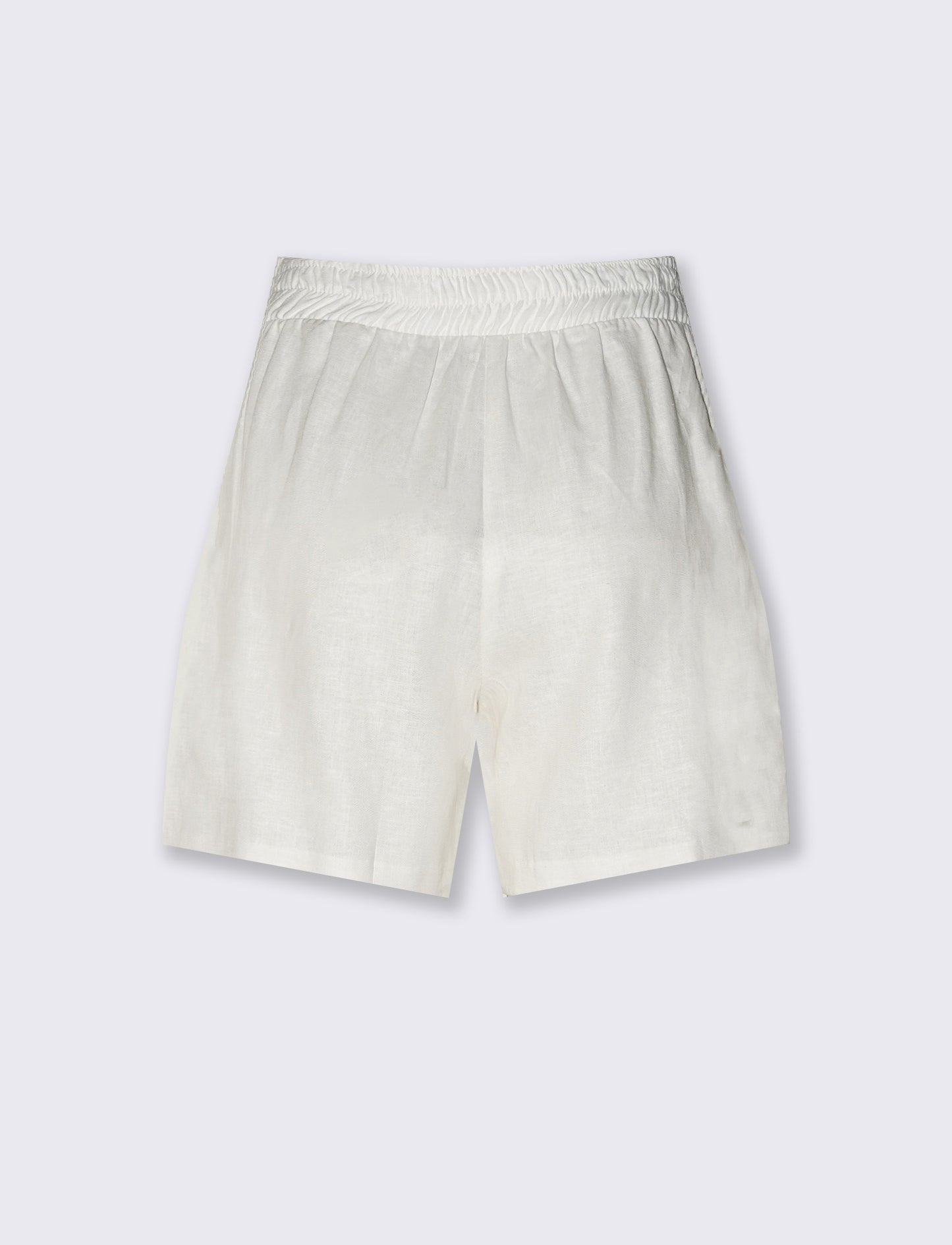 SHORTS CARGO - Bianco latte