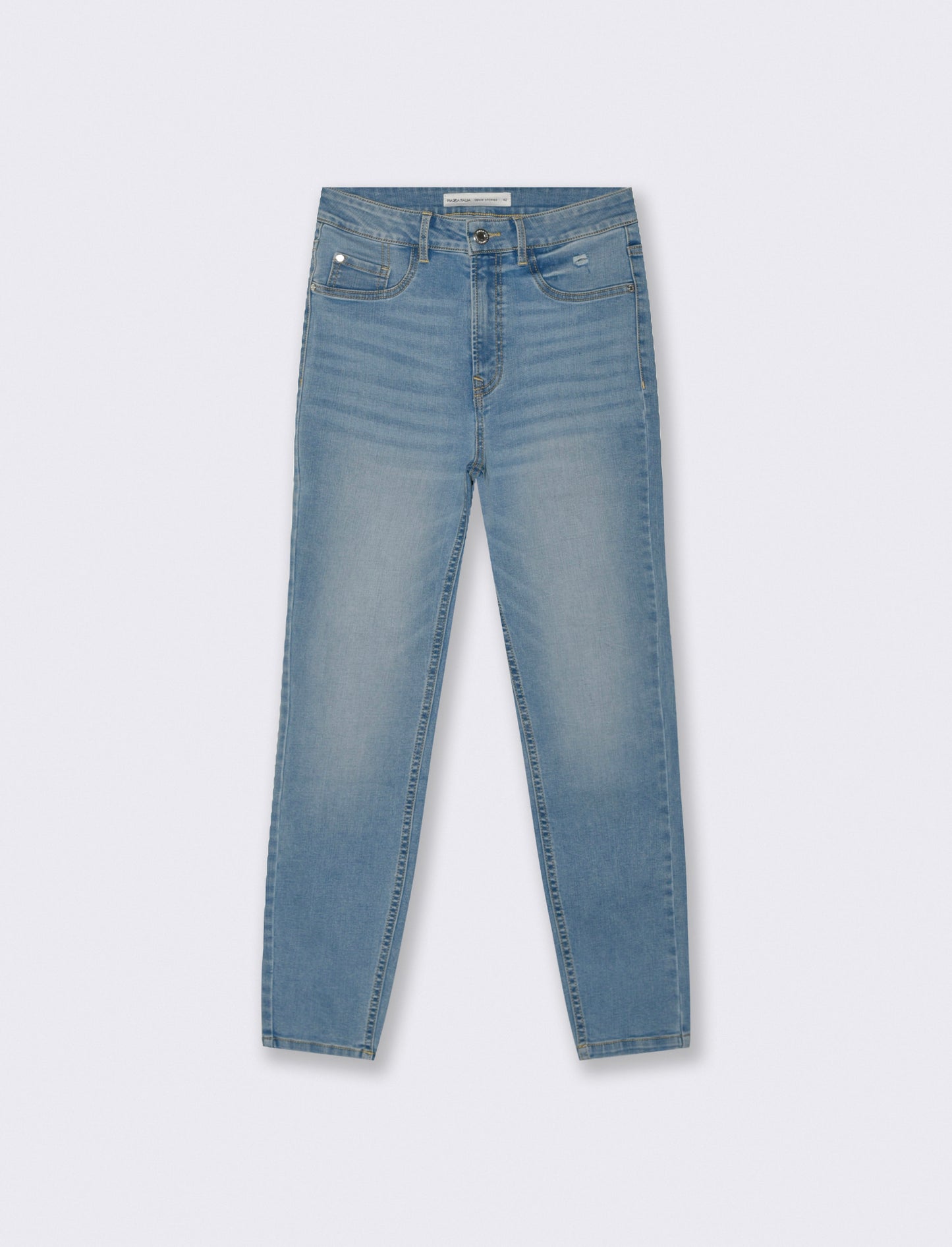JEANS SKINNY VITA REGOLARE - Denim