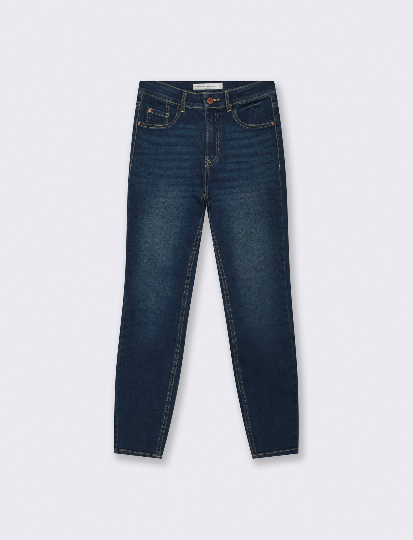 JEANS SKINNY VITA REGOLARE - DENIM SCURO