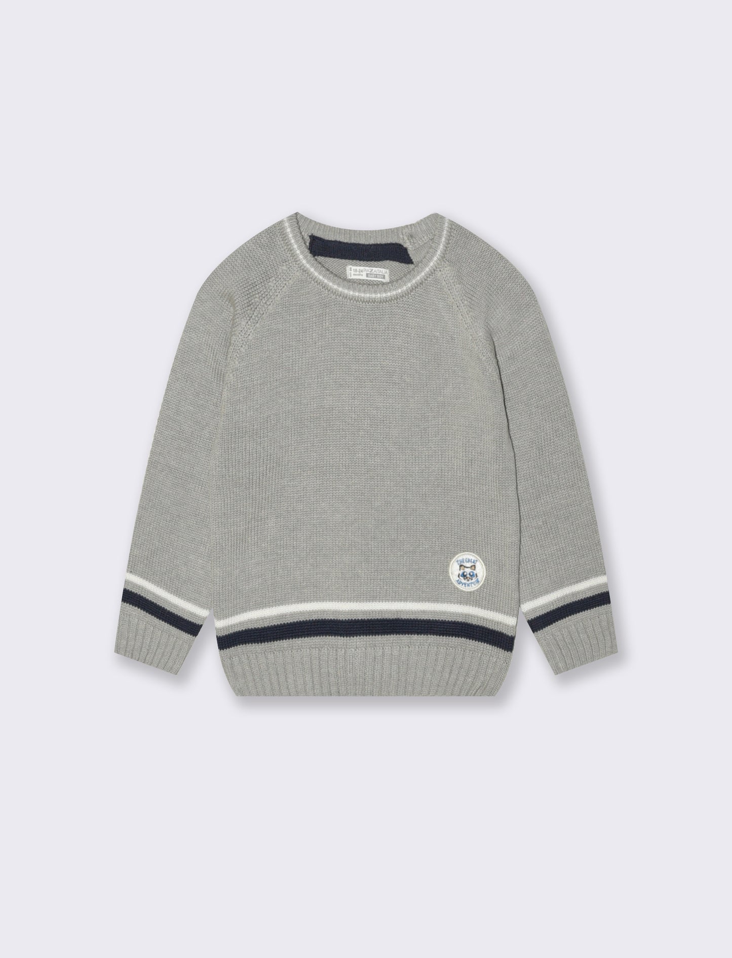 Cardigan con pelliccia interna - Grigio mel.