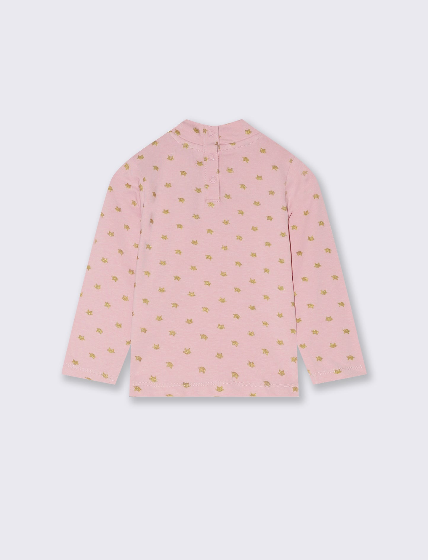 Lupetto con stampa in pasta - Rosa