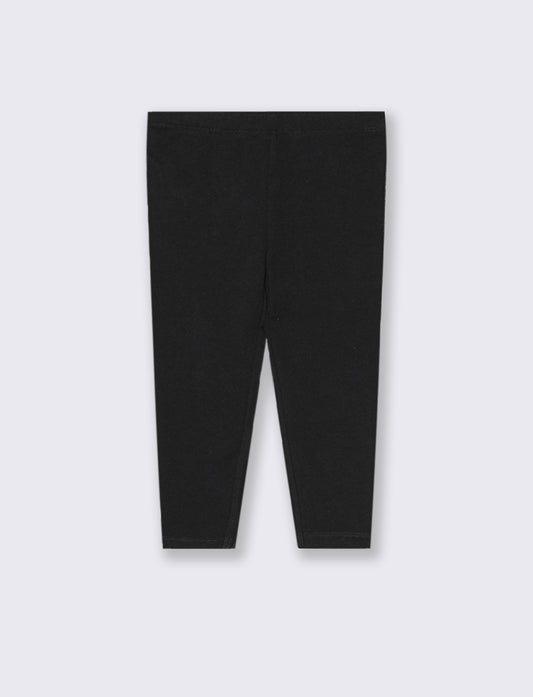 Leggings basici in tinta unita - Nero