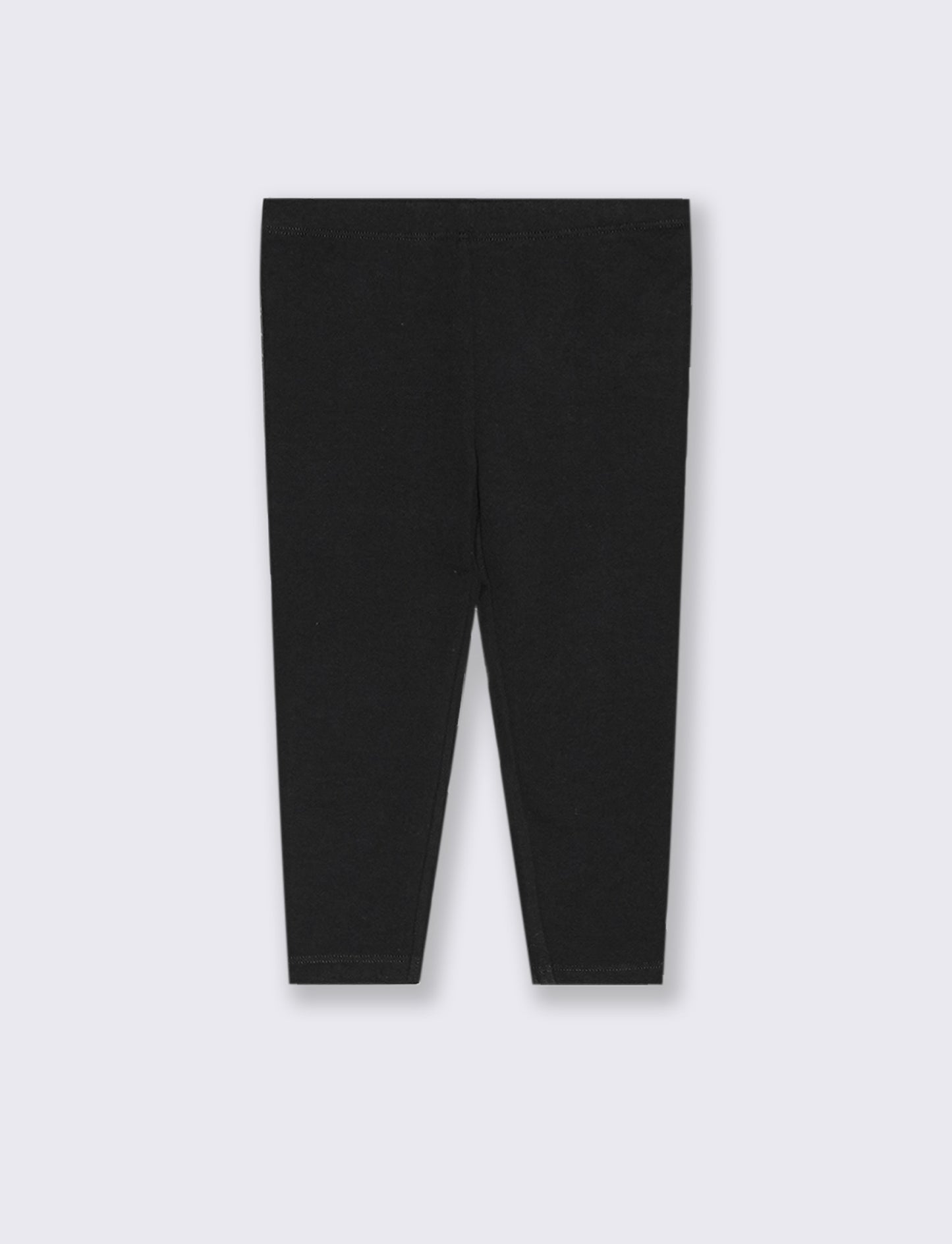 Leggings basici in tinta unita - Nero