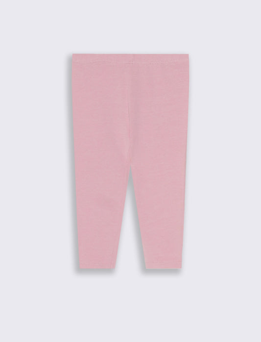 Leggings basici in tinta unita - Rosa