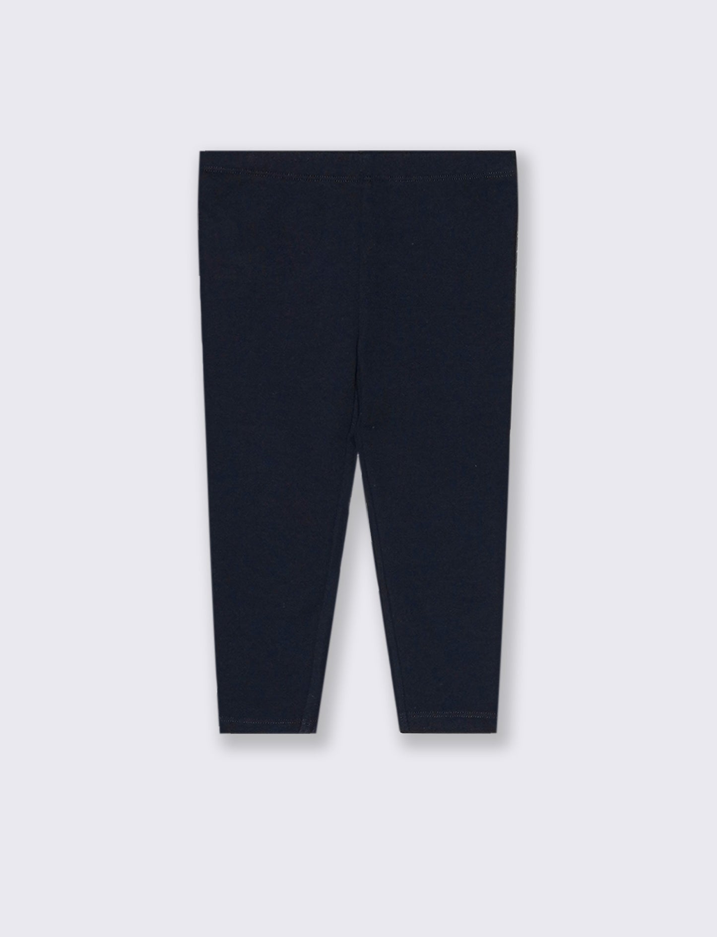 Leggings basici in tinta unita - Blu