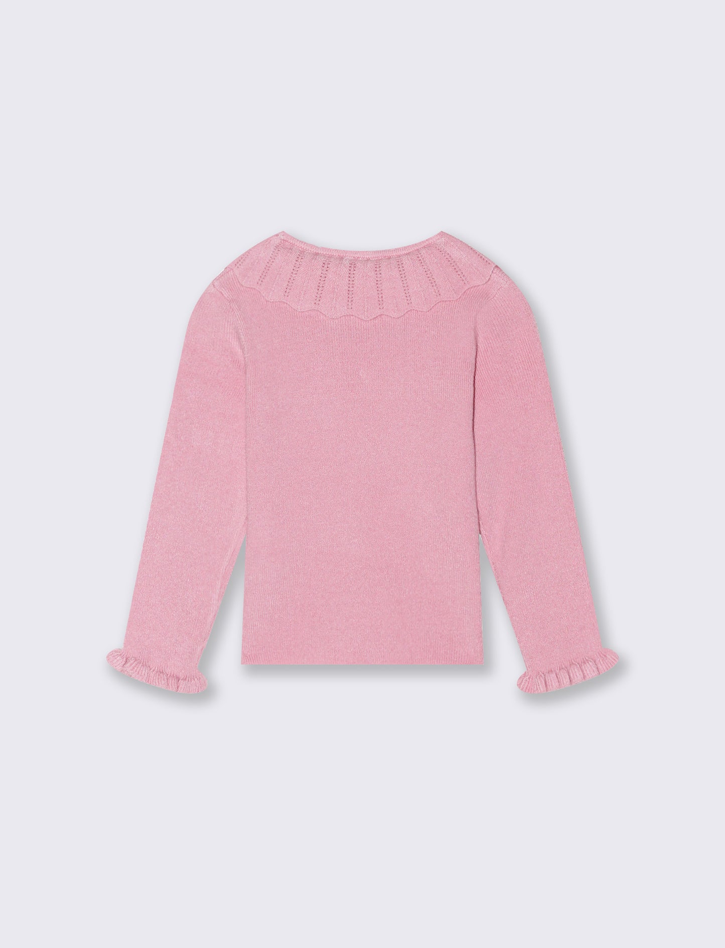 Maglia con colletto - Rosa