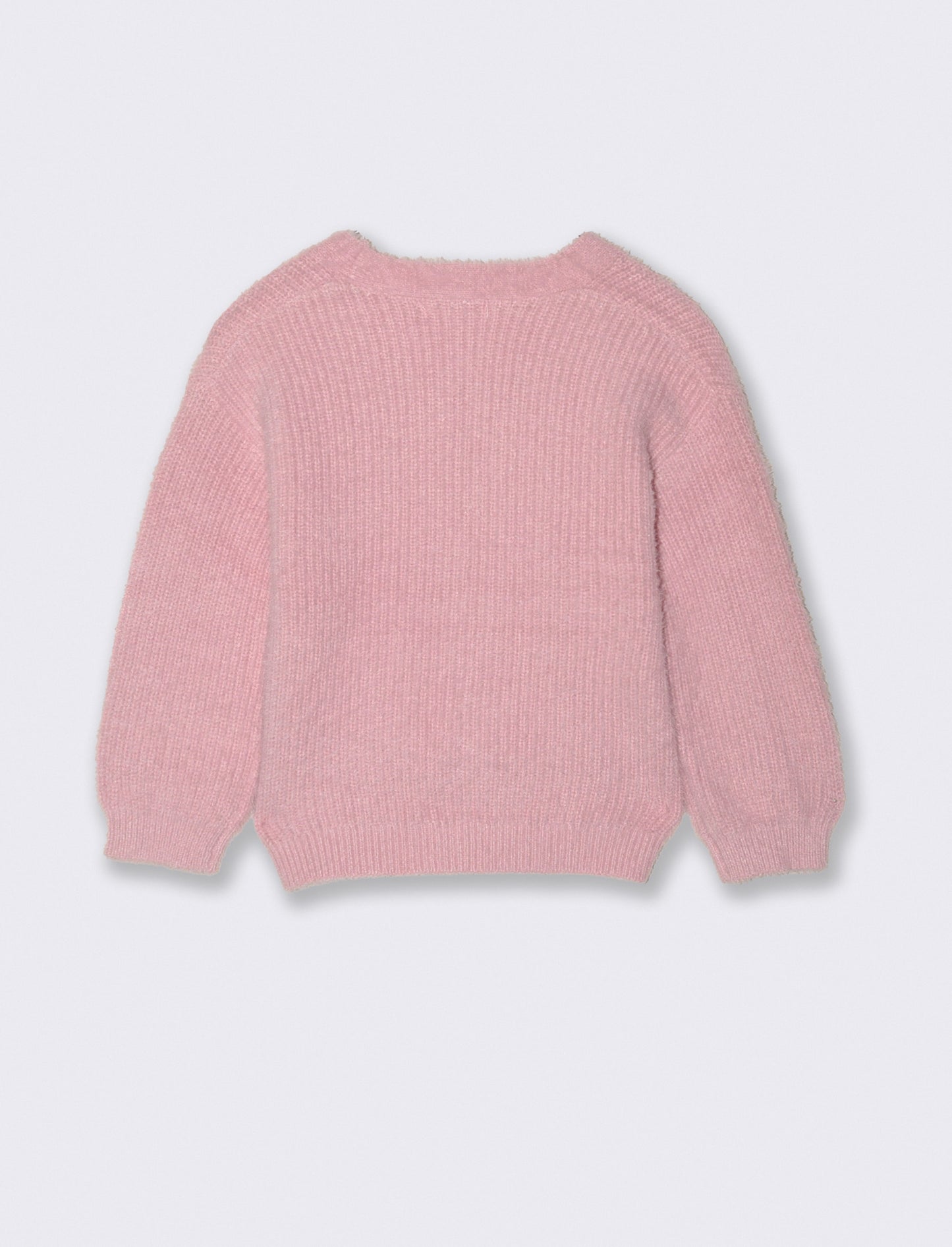 Cardigan in maglia morbida - Rosa