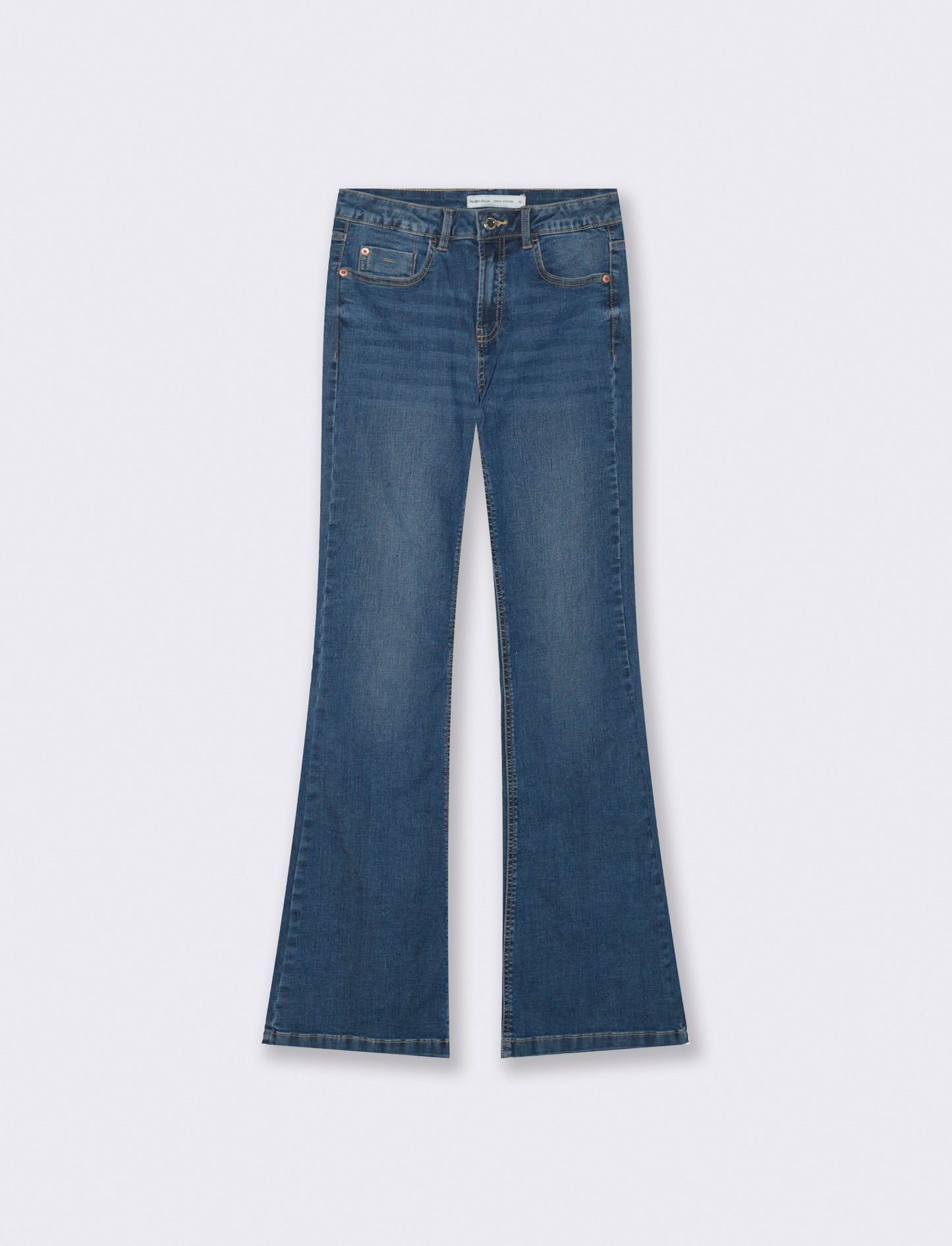 Bootcut Jeans with Regular Waist - Blue