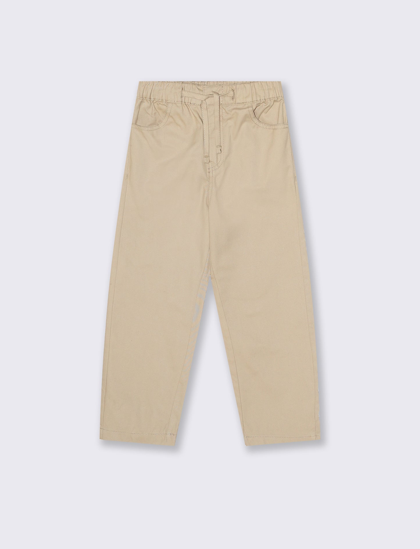 Pantalone zampa da bambina - Beige