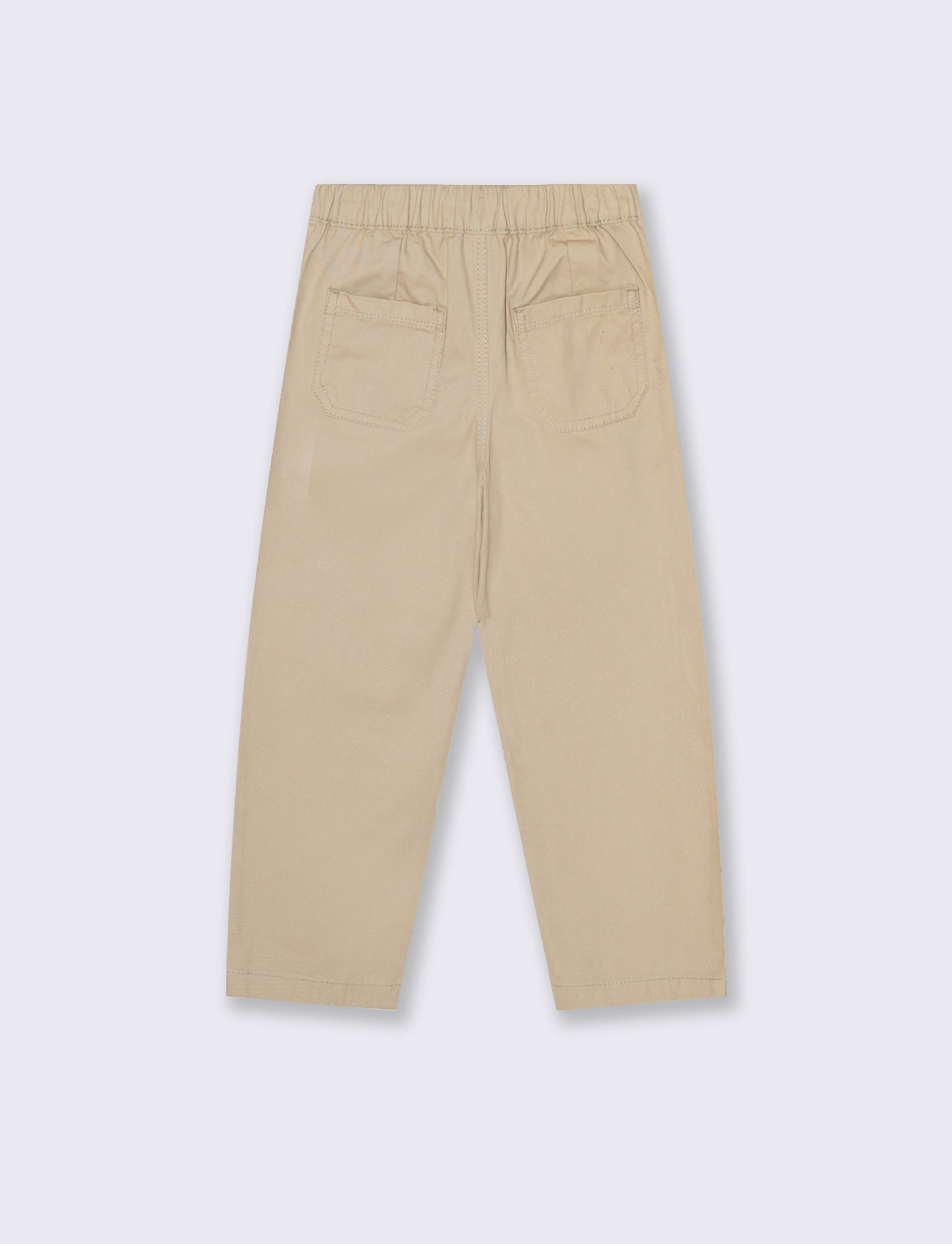 Pantalone zampa da bambina - Beige