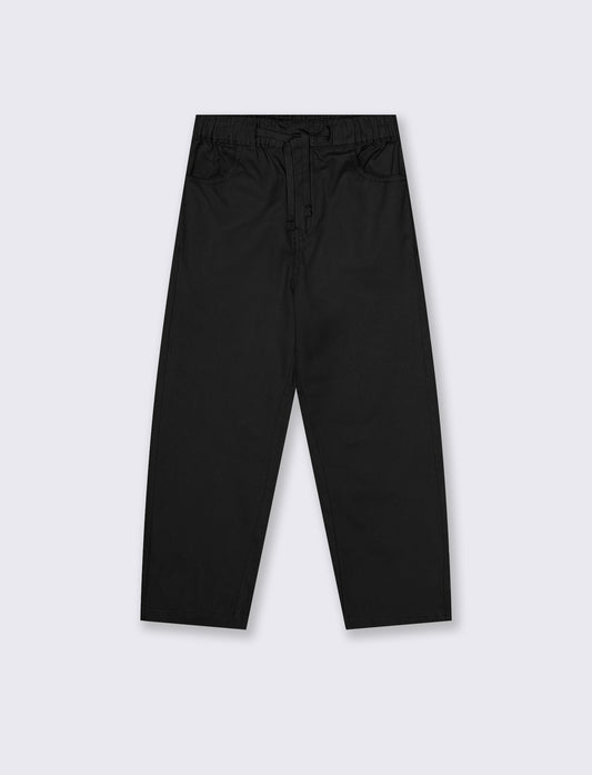 Pantalone zampa da bambina - Nero